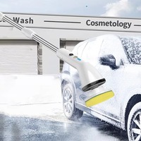 Cordless Electric Spin Srubber Brush Portable Cleaning Brush for Car Kitchen Shower Scrubber Cleaner Bathroom Power Tool