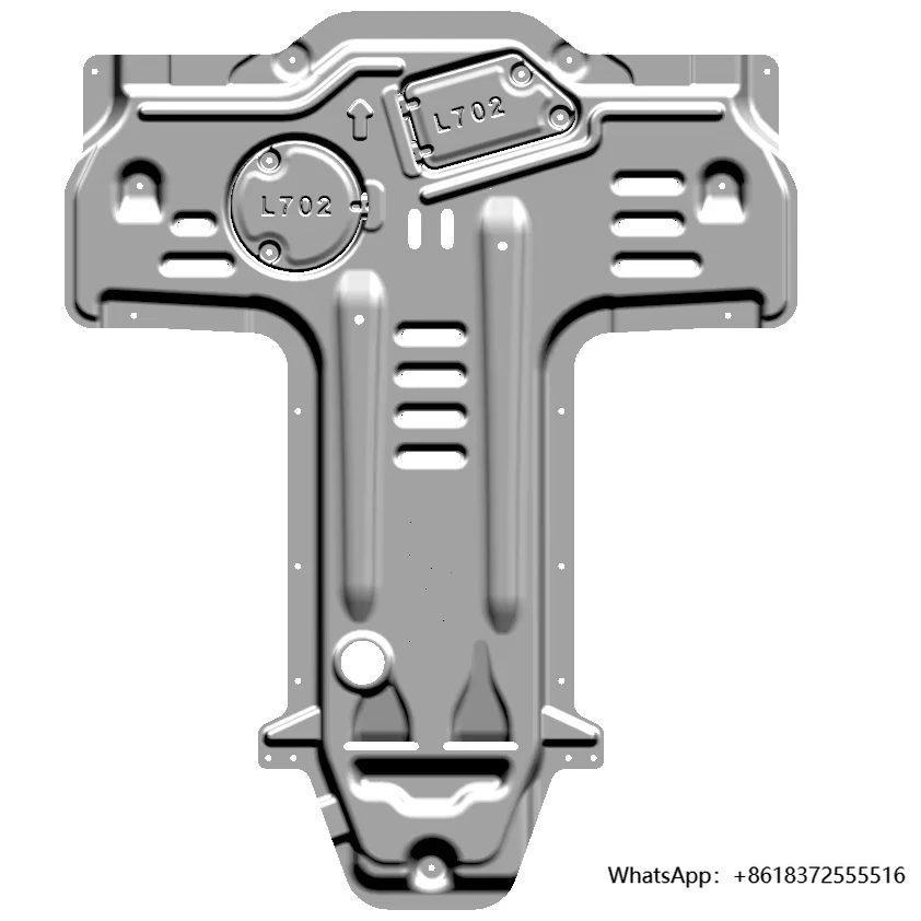

Customized for Rolls Royce Ghost Cullinan Auto Parts JUNXI 3D Aluminum Alloy Engine Gear Skid Plate Car Bottom Cover Plate