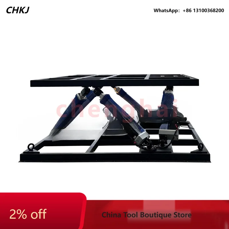 Platform Degrees of dom Motion Simulation Testing Machine Six Degrees of dom Swing Test Bench Wave Simulation