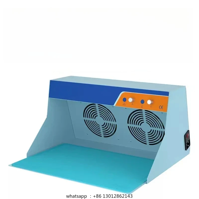 

S-917C Mini Dust-Free Workbench, Dustproof, Dual Light, Anti Dust for LCD Refurbish and Pad Tablet, Mobile Phone Repair