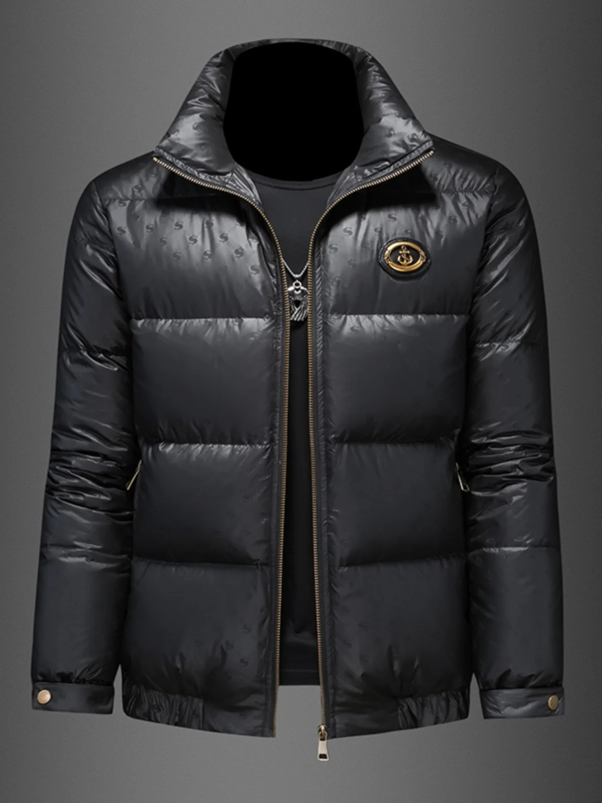 

Мужская пуховая куртка 2025: Новинка зимы, 90% белый пух, легкая, повседневная, для активного отдыха, на молнии