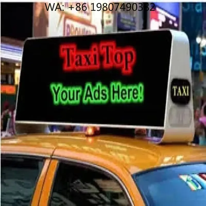 

Taxi/Car Top Roof Digital Moving Message Advertising Outdoor LED Display