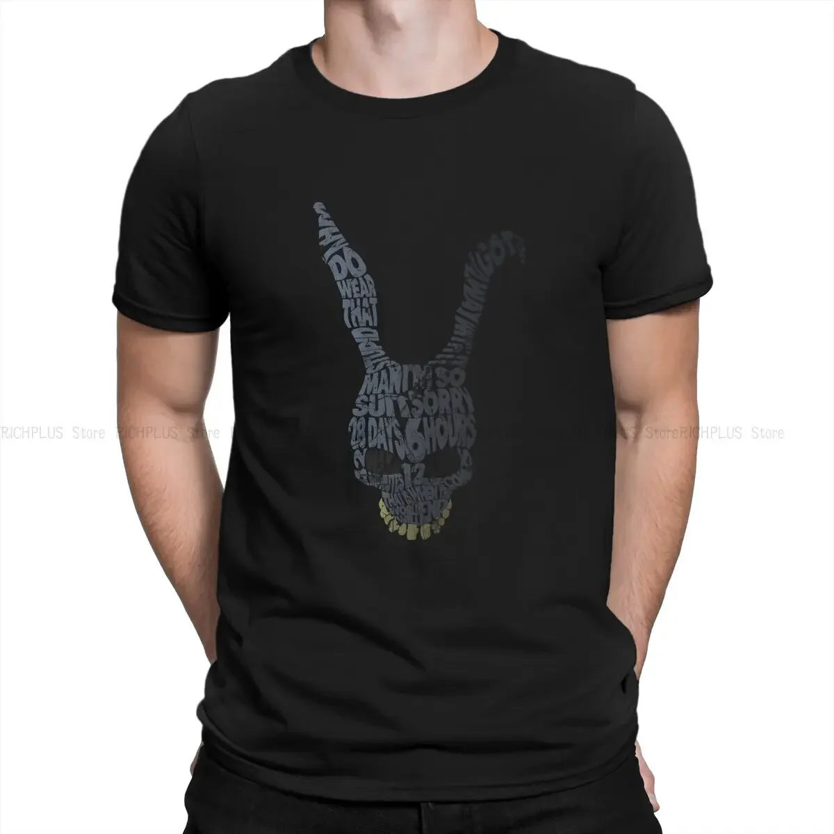 Frank The Rabbit Hip Hop TShirt Donnie Darko Suspense Film Casual Polyester T Shirt Newest Stuff For Adult