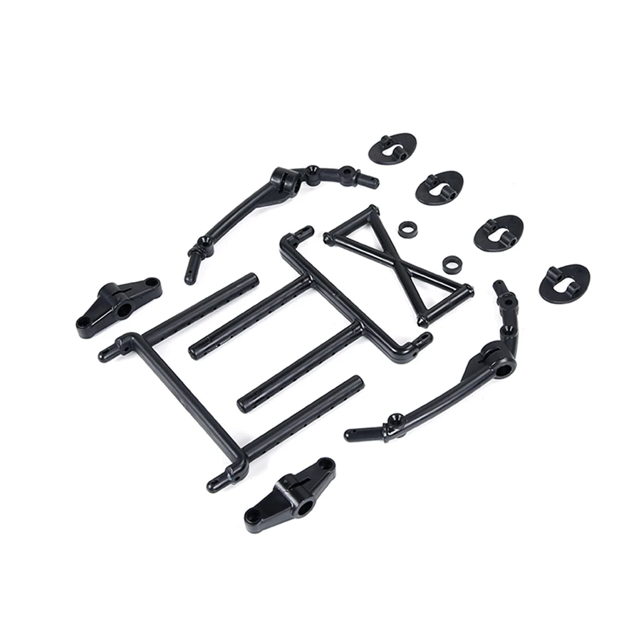 KKZ-Car Body Bracket Kit Frame Shield Fit for 1/5 HPI Baja 5B 5T SC Buggy Truck for BAHA 5T/5SC