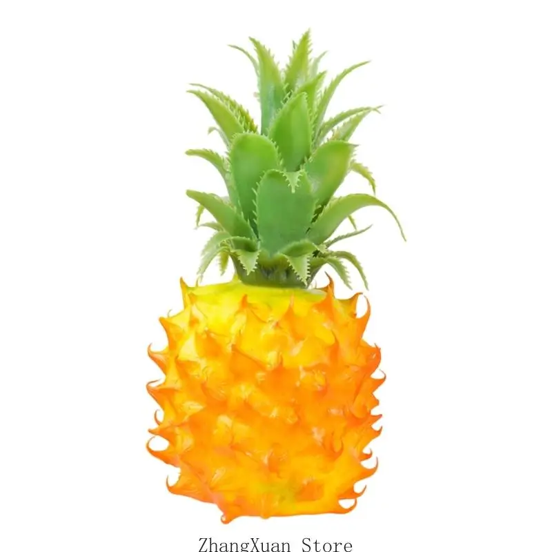 Künstliche Fruchtmodellsimulation, strukturierte Ananas-Dekoration für Schaufenster, Raumarrangements und Fotoszenen-Nutzung – Detail 2