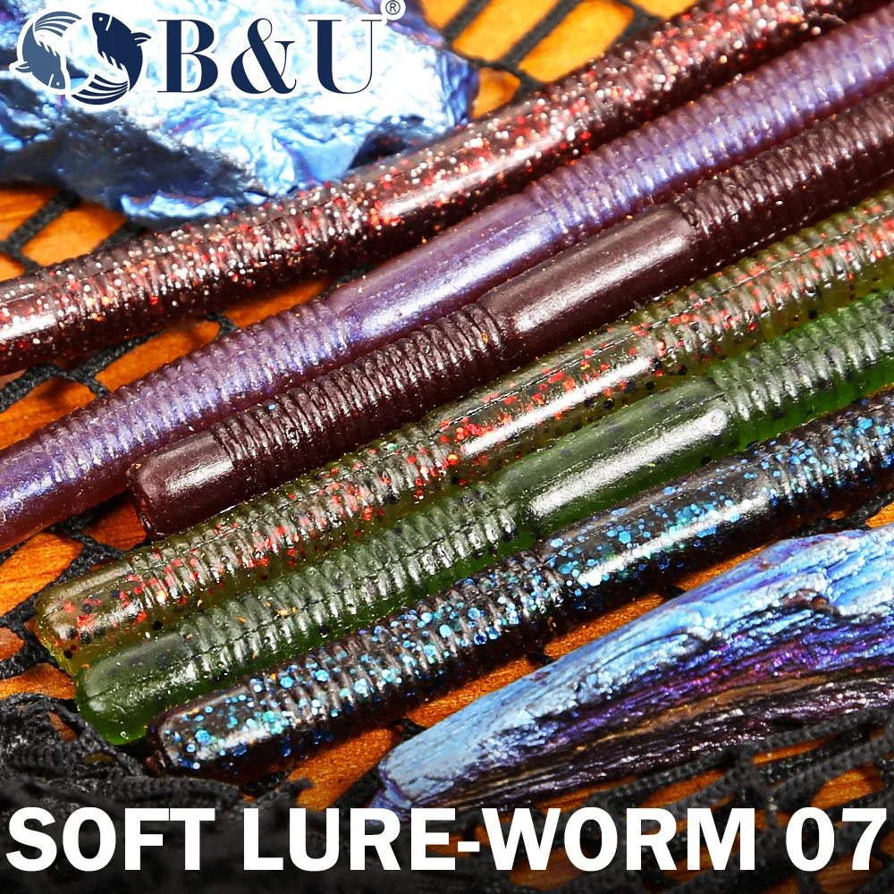 B & U 8 шт., мягкая приманка д – обзор и цена Fishing Equipment Kit