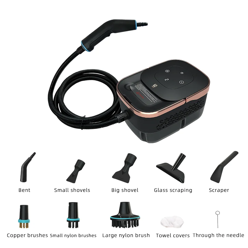 Limpador a vapor 2500W, esterilização de alta temperatura, ar condicionado, capô de cozinha, casa, carro, limpador a vapor, eletrodomésticos