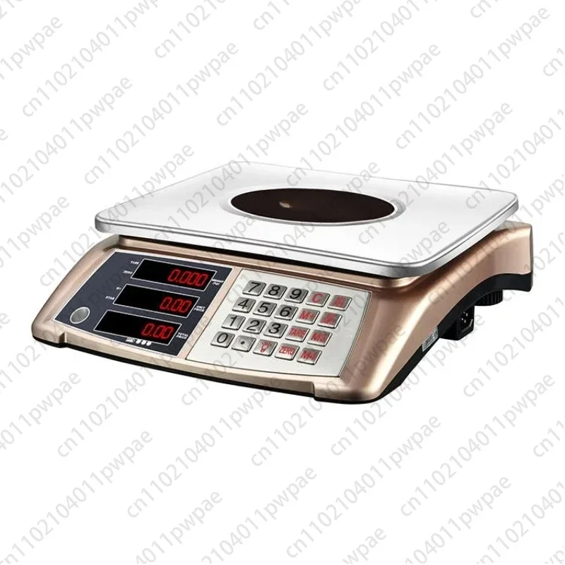 Stainless Steel Electronic Balance High-Quality Digital Price Calculating Counting Scale 30kg/40kg