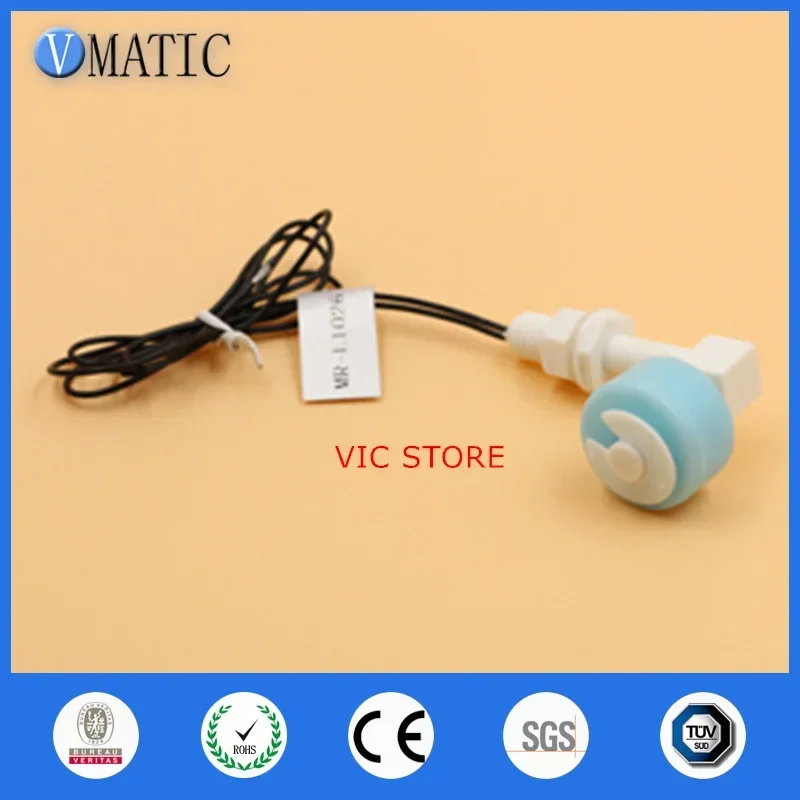 Free Shipping Plastic PP Material Side Water Sensor VCL1026-P Float Switch Floating Sphere Pump Switch