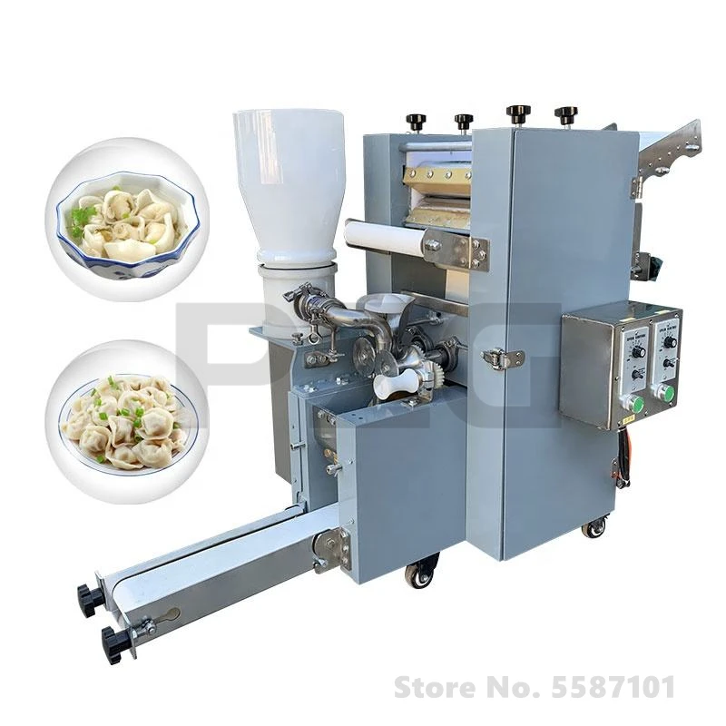 Automatic Square Dumpling Maker Machine Pierogi Ravioli Dimsum Momo Amosa Empanada Dumpling Spring Roll Ravioli Making Machine