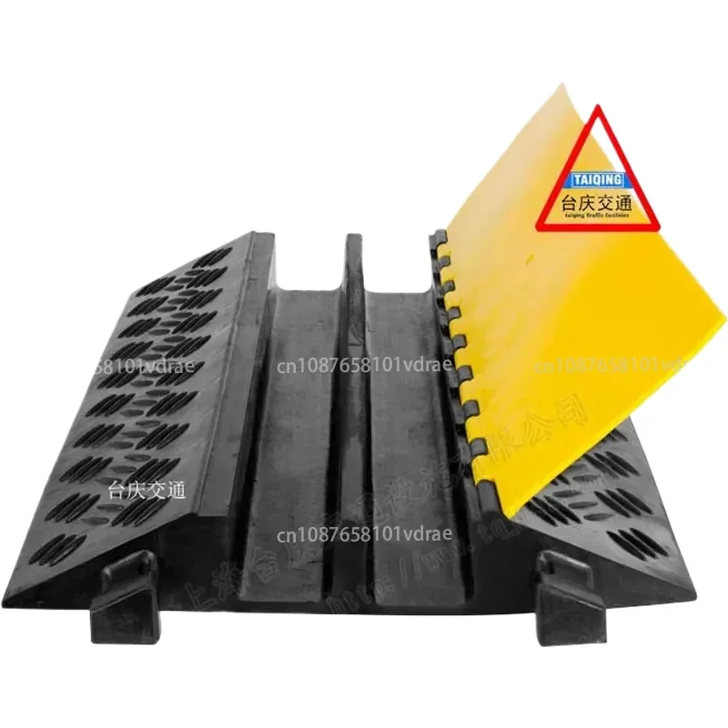 PVC Two-hole 2-slot Large-size Wire Slot Cable Pass Protection Board
