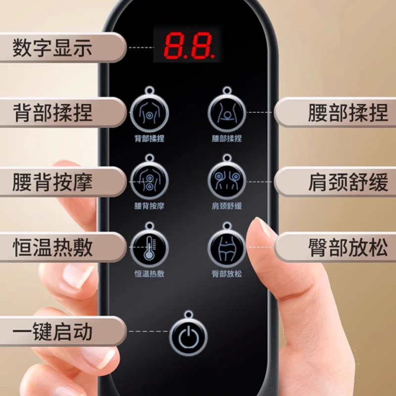 Massaggiatore cervicale Massaggiatore multifunzionale per la casa con cuscino per massaggio automatico per tutto il corpo