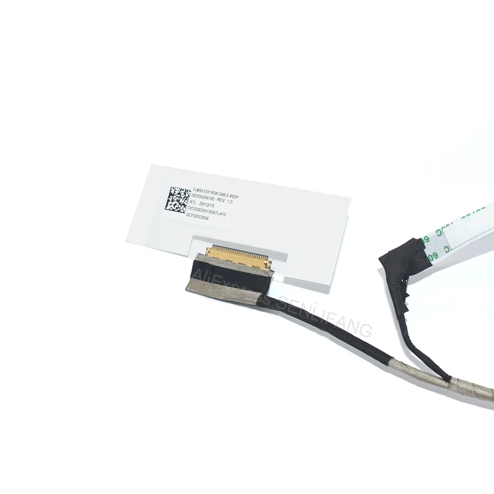 LED LCD LVDS cabo para Lenovo, 5C10Y89226, DC02003N100, Air-14IIL, 14ARE, 2020, novo