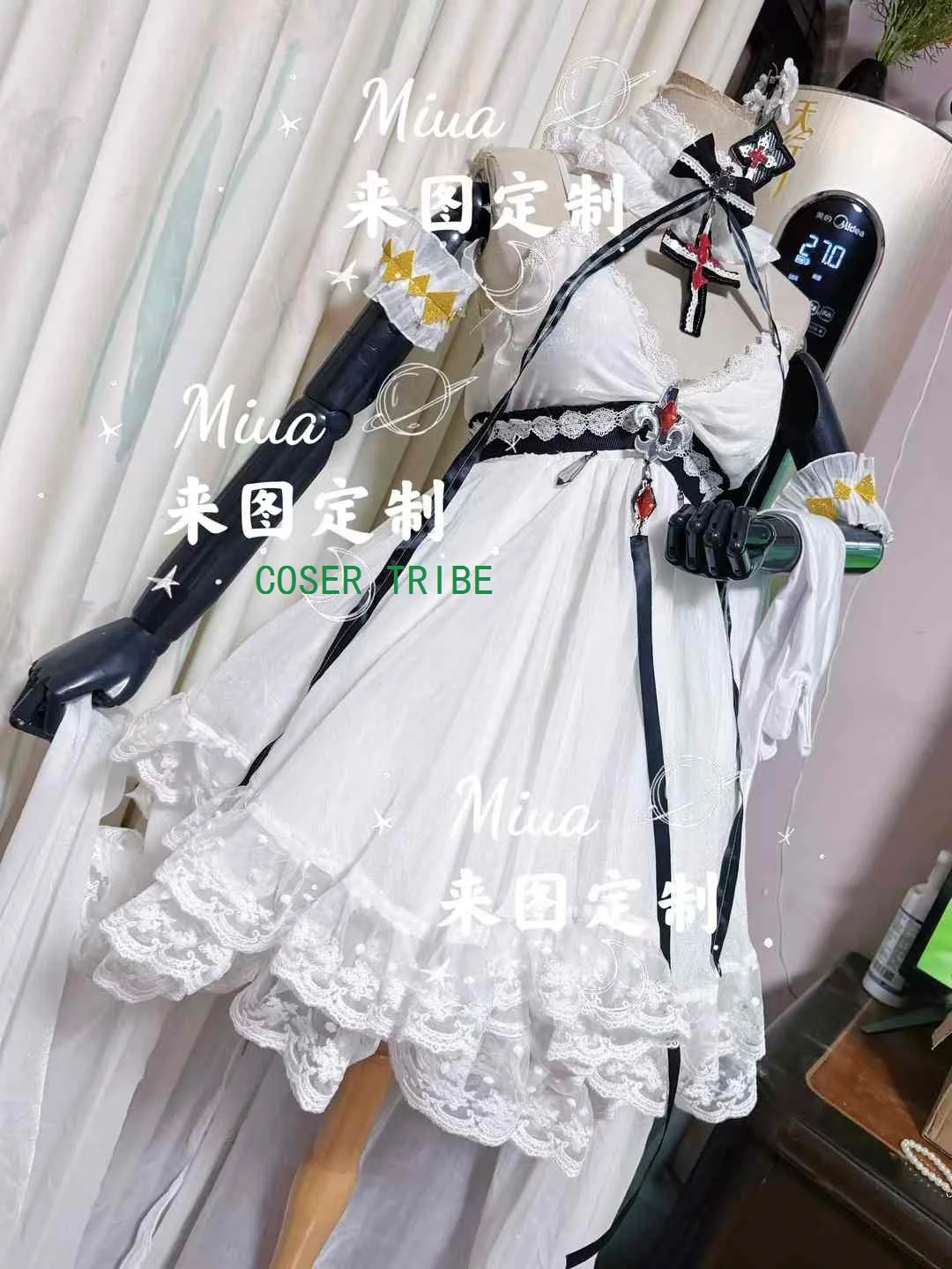 Azur Lane Peter Strasser Gown Wedding Dress Cosplay Costume Cos Game Anime Party Uniform Hallowen Play Role Clothes Clothing