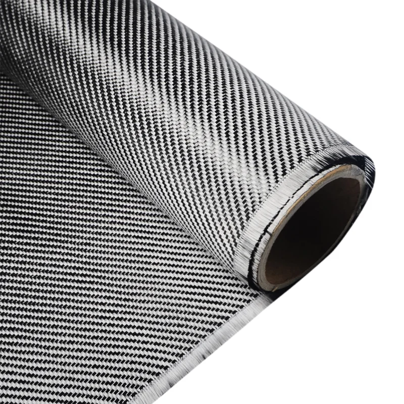 

Twill Carbon Fiber Fabric 3K210gsm 2x2 - High Strength Lightweight DIY Handmade Fabric Bicycle Drone Repair Material
