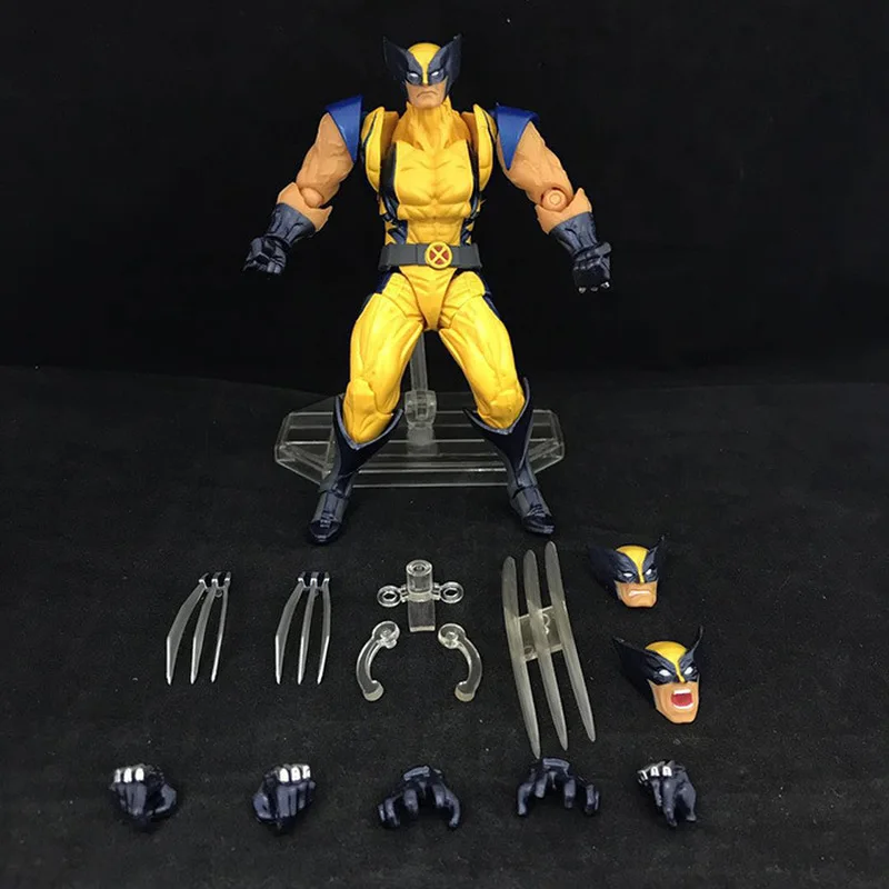 ML Legends X-MEN No.005 Action Figure Toys Wolverine Anime Figuras PVC Movable Collection Model Doll Ornaments Gift for Children