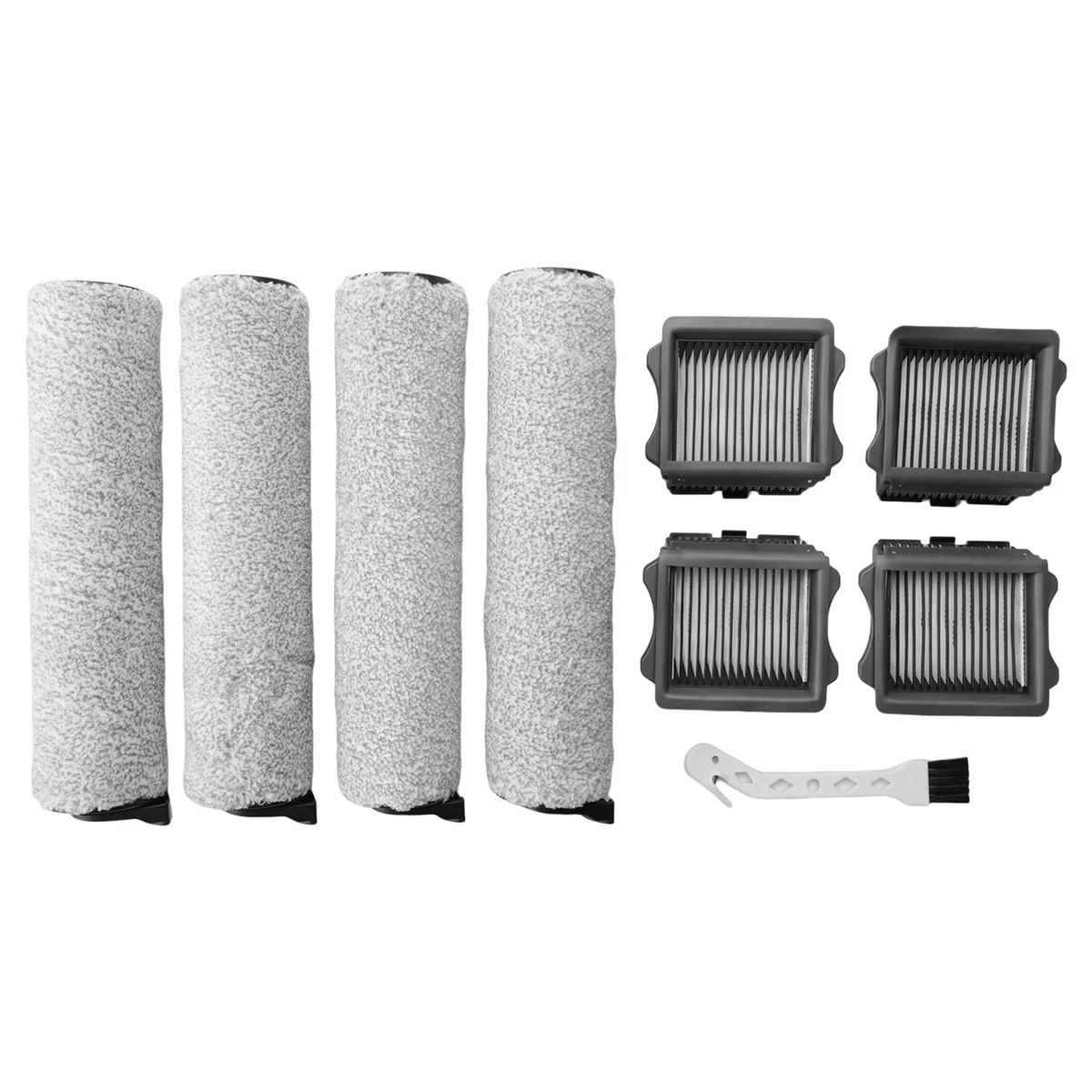 Replacement Brush Rolls and Vacuum Filters for Tineco IFloor 3 and Floor One S3 Cordless Wet Dry Vacuum Cleaner Parts