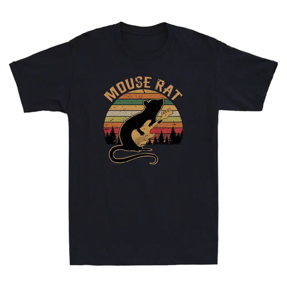 Men's T-Shirt Mouse Rat Andy Dwyer Funny Retro Parks and Recreation