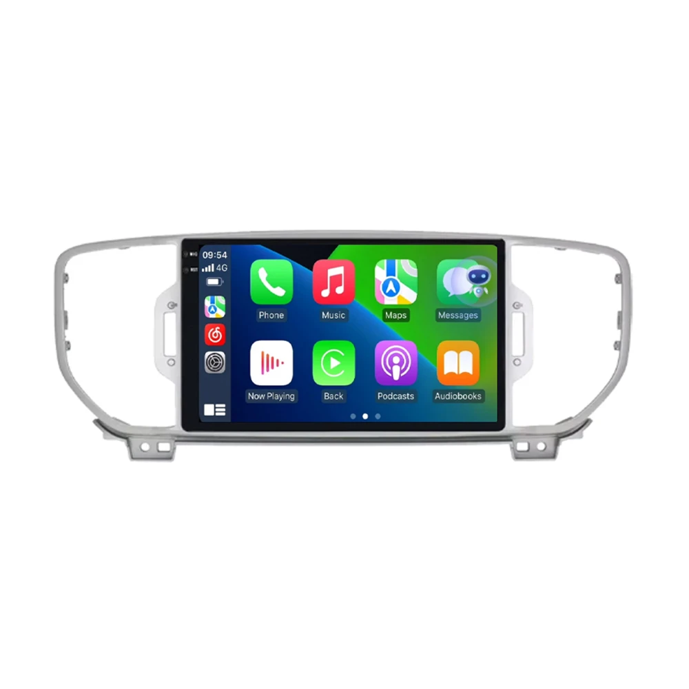 Android 16 autoradio multimediasysteem navigatie GPS 2 Din stereo DVD accessoires speakers voor KIA Sportage 4 KX5 2016 - 2018 - afbeelding 2