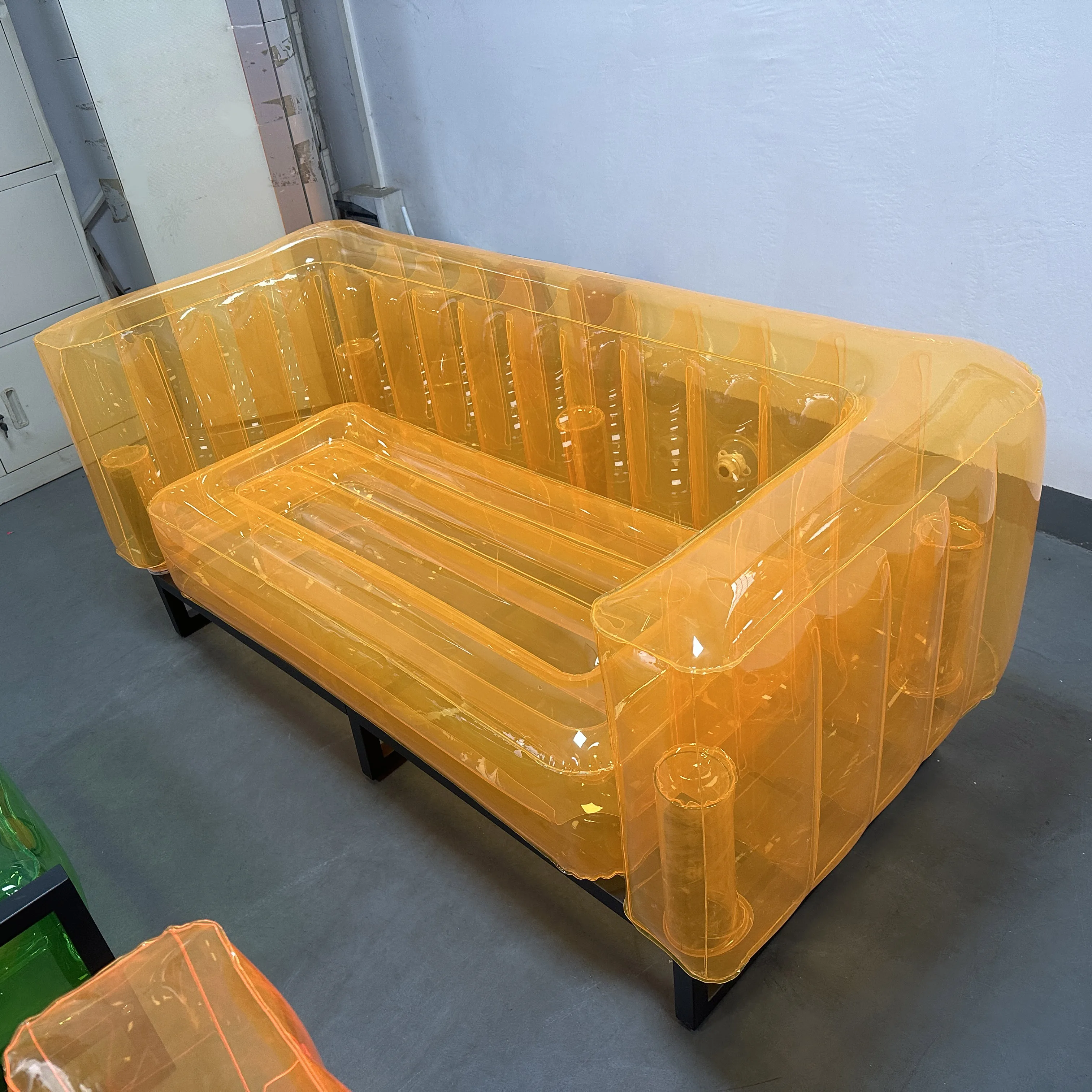 air filled inflatable sofa furniture waterproof colorful sofa