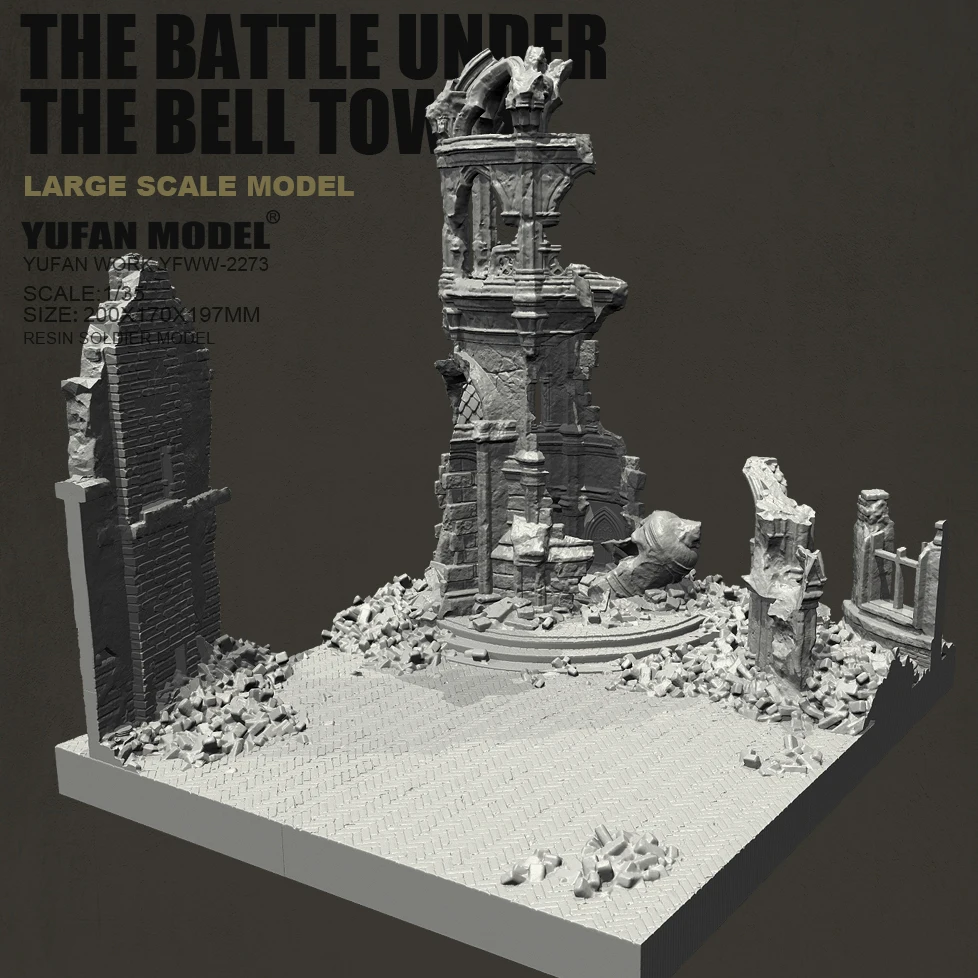 YUFAN MODEL 1/35 Resin model kit colorless self-assembly  YFWW-2273