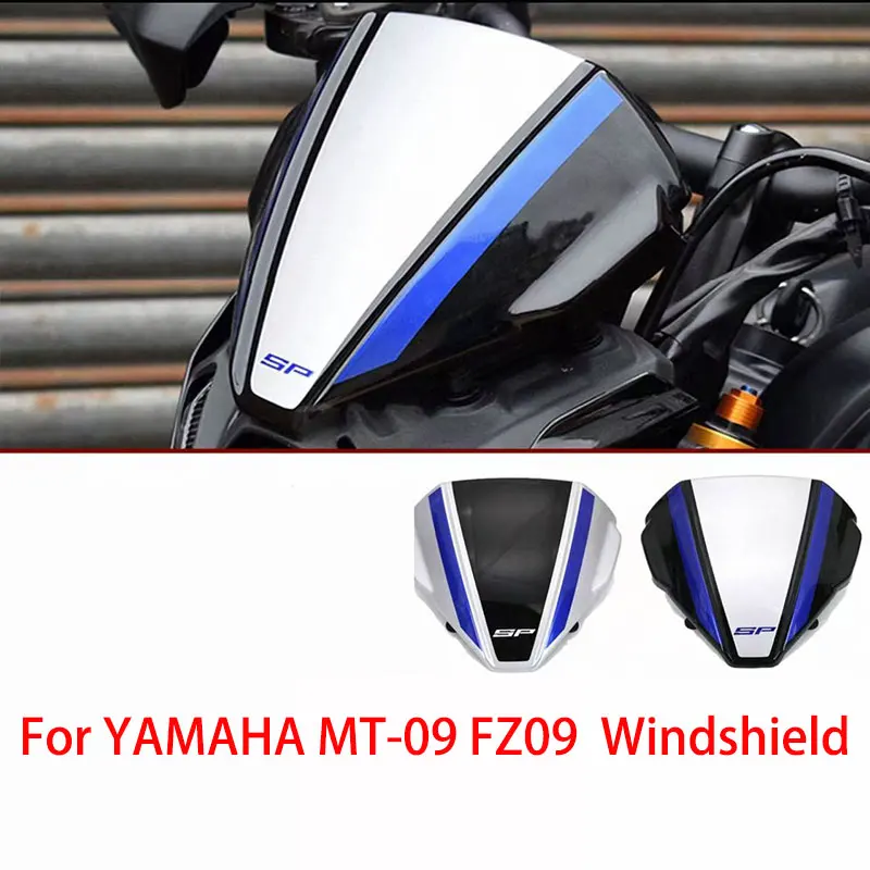 

For YAMAHA MT-09 FZ09 2021-2024 Motorcycle Windshield Visor Special Painting Windscreen Modified Deflector Fairing Accessories