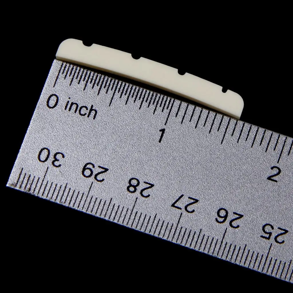Electric Guitar Buffalo Bone Nut Saddle Bridge Replacement Part for Bass Guitar Vintage Repair Projects