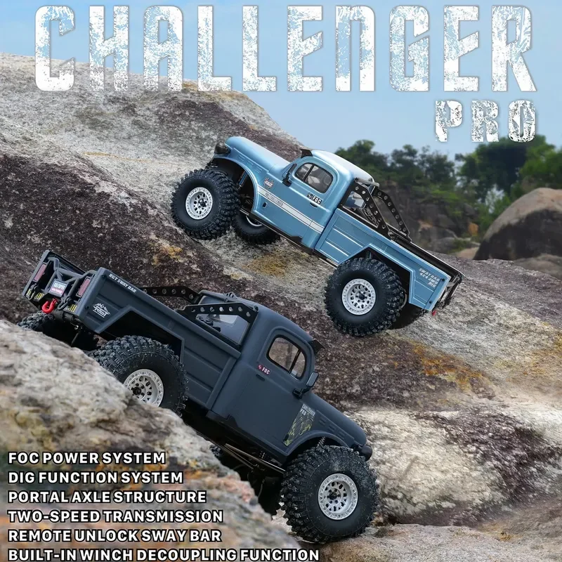 

Rgt Ruitai Ex86170pro 1/10 Brushless Foc Simulation Electric Climbing Car Remote Control Rc Model Off-Road Vehicle Toy Gift