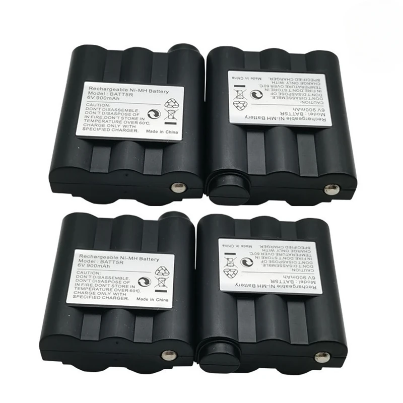 For Midland G7 G9 GXT650 BATT-5R GXT500 GXT450 GXT900 GXT950 GXT-720 GXT-756 Rechargeable Battery 6V 900mAh BATT5R AVP7 Battery