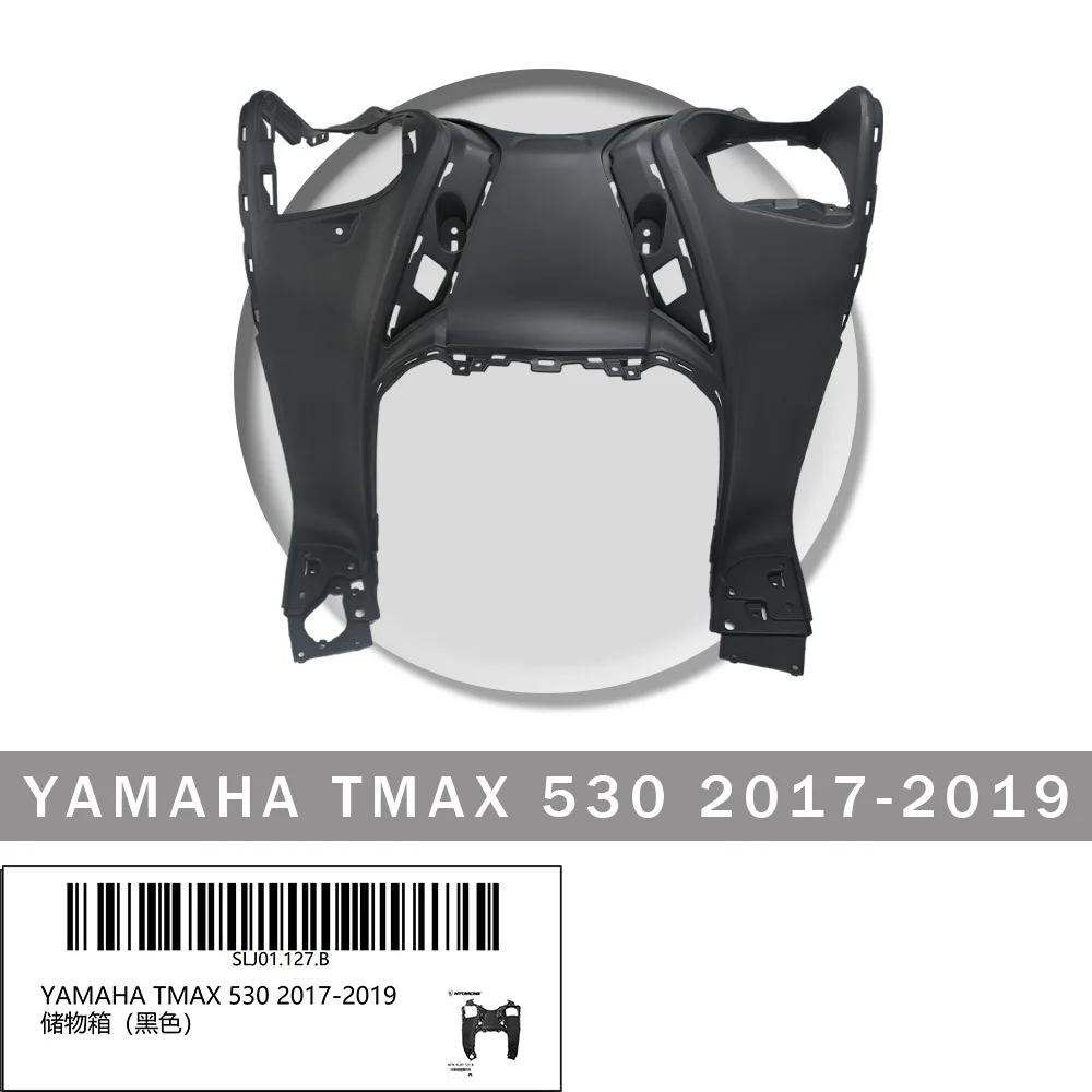 Black ABS Inner Fairing Set for YAMAHA TMAX 530 2017-2019