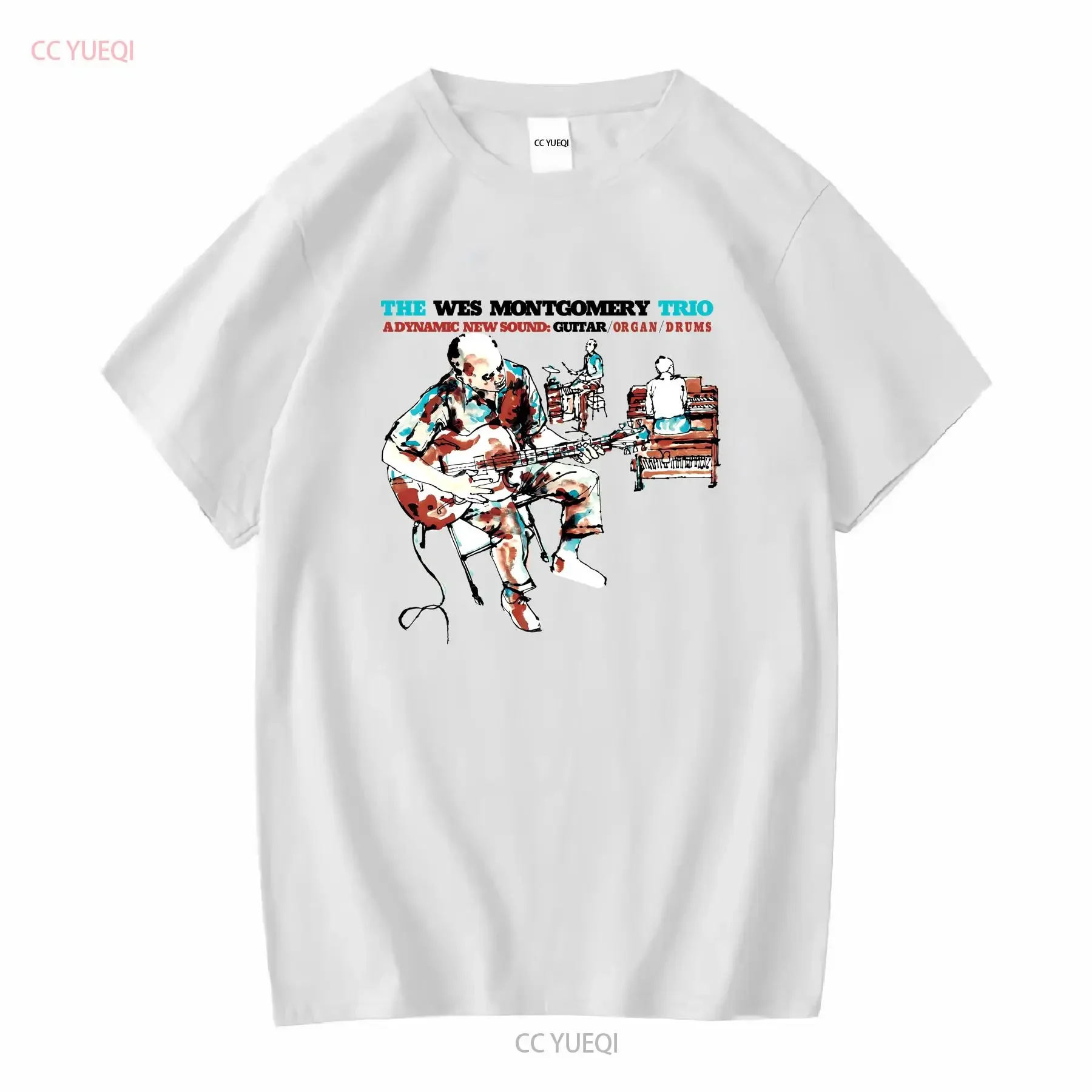 The Wes Montgomery T shirt size S to 4XL long or short sleeves vintage Washed Slightly Breathable Unisex Stylish Stretched