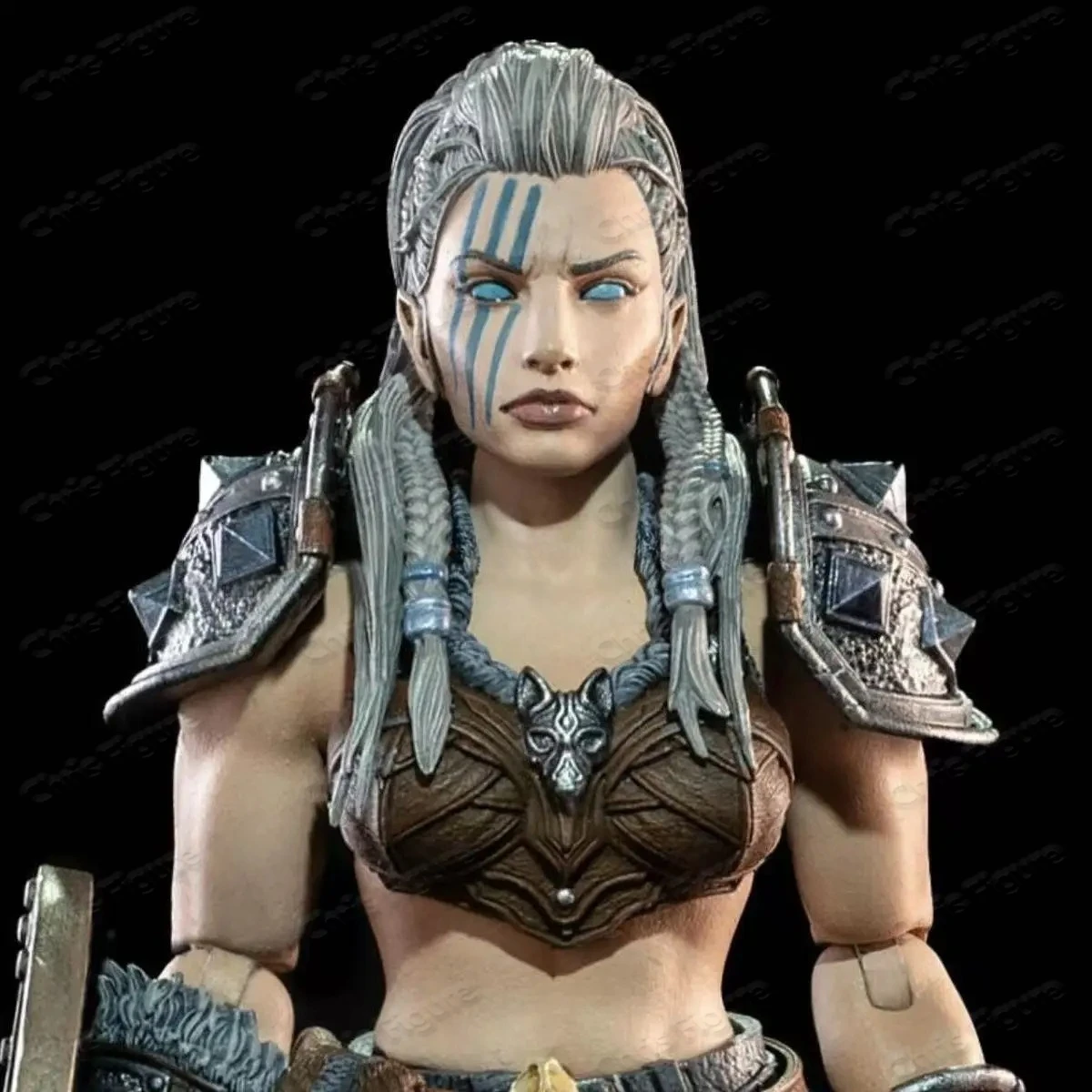 

In Stock: The Mythical Four Knights, Xing Xiongbo, The Female Barbarian Nivitt, Action Figure Model Toy Collection Gift