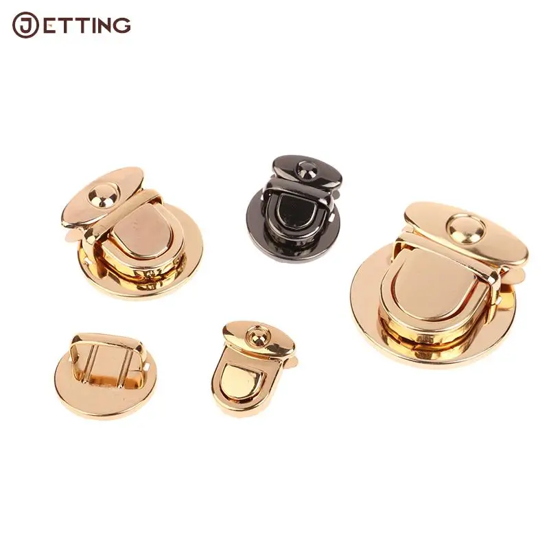 1PCS Metal Locks Bag Clasp DIY Catch Buckles For Handbags Purse Totes Closures Snap Clasps Craft Hardware Case Bag Accessories