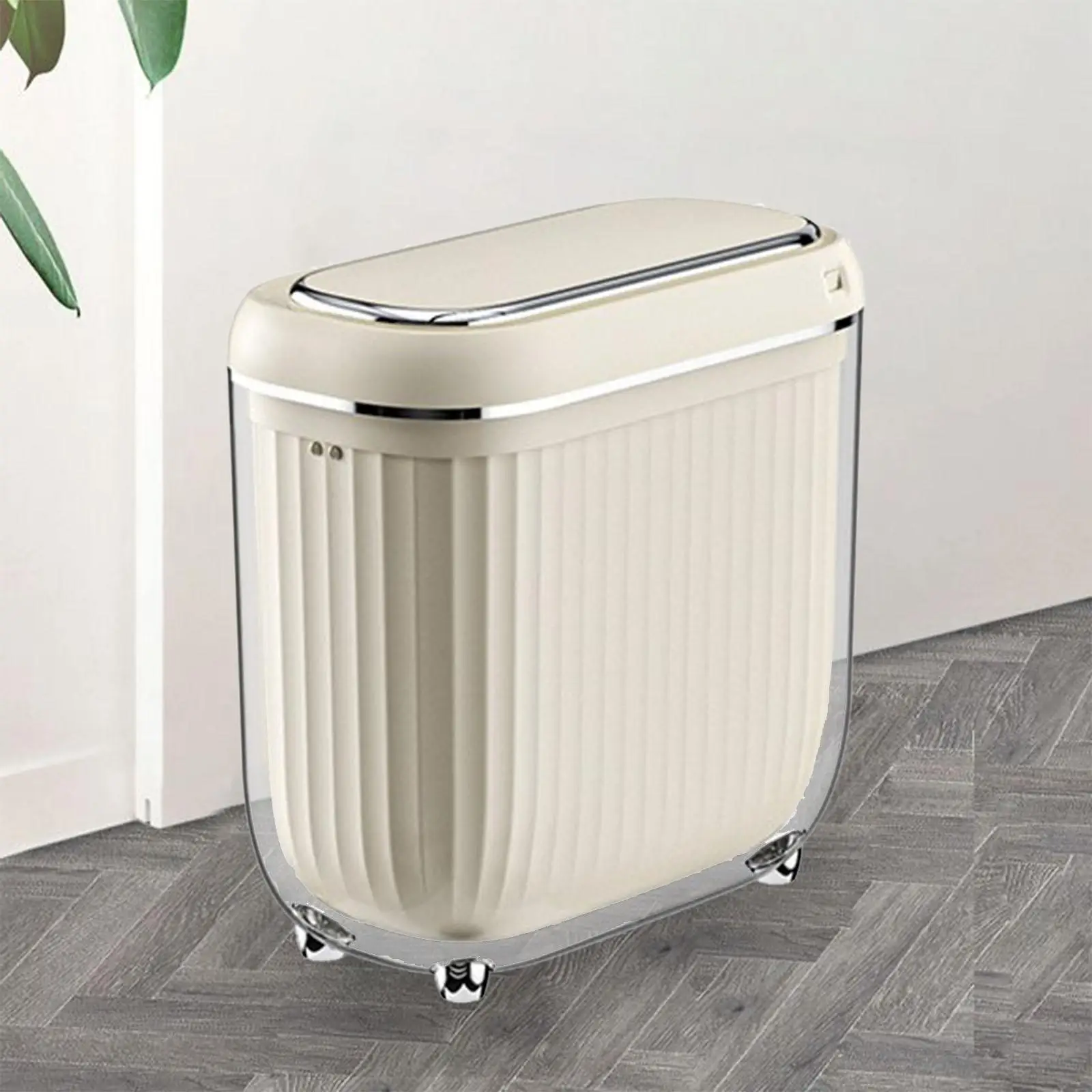 

Intelligent Induction Trash Can Rubbish Bin Wastebasket Large Capacity Touchless