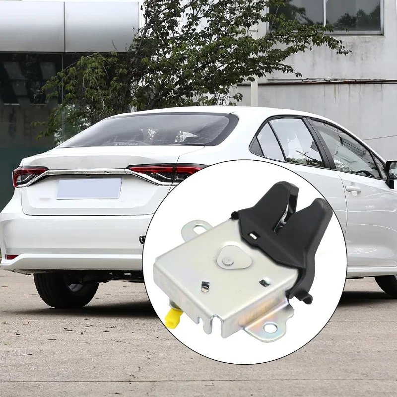 64610-12360 6461012360 64610 12360 سيارة الخلفي الباب الخلفي الجذع مزلاج قفل الباب المحرك لتويوتا كورولا E12 2004-2016 1.8L