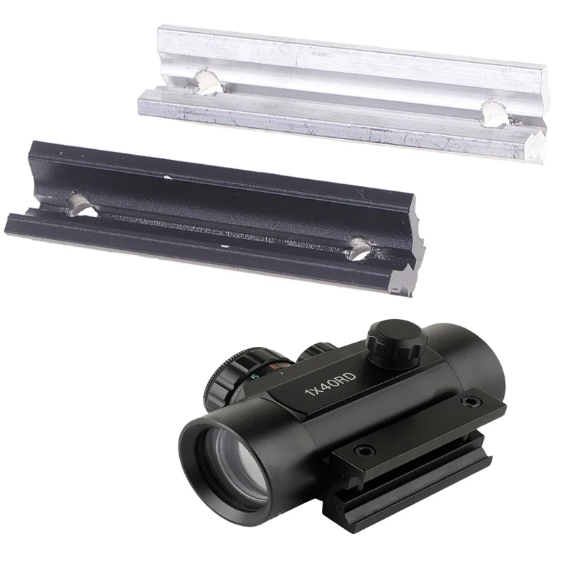 

Extendable Long-rod Slingshot Accessories, 8CM Hole Spacing Metal Aiming Base, Multi-Functional Outdoor Laser Targeting