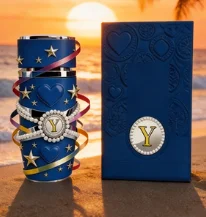 

Latta&fayala Blue Mango Perfume -3.4oz. 100ml, Rich Oriental Flavor - Suitable for All Occasions - The Best Gift for Women