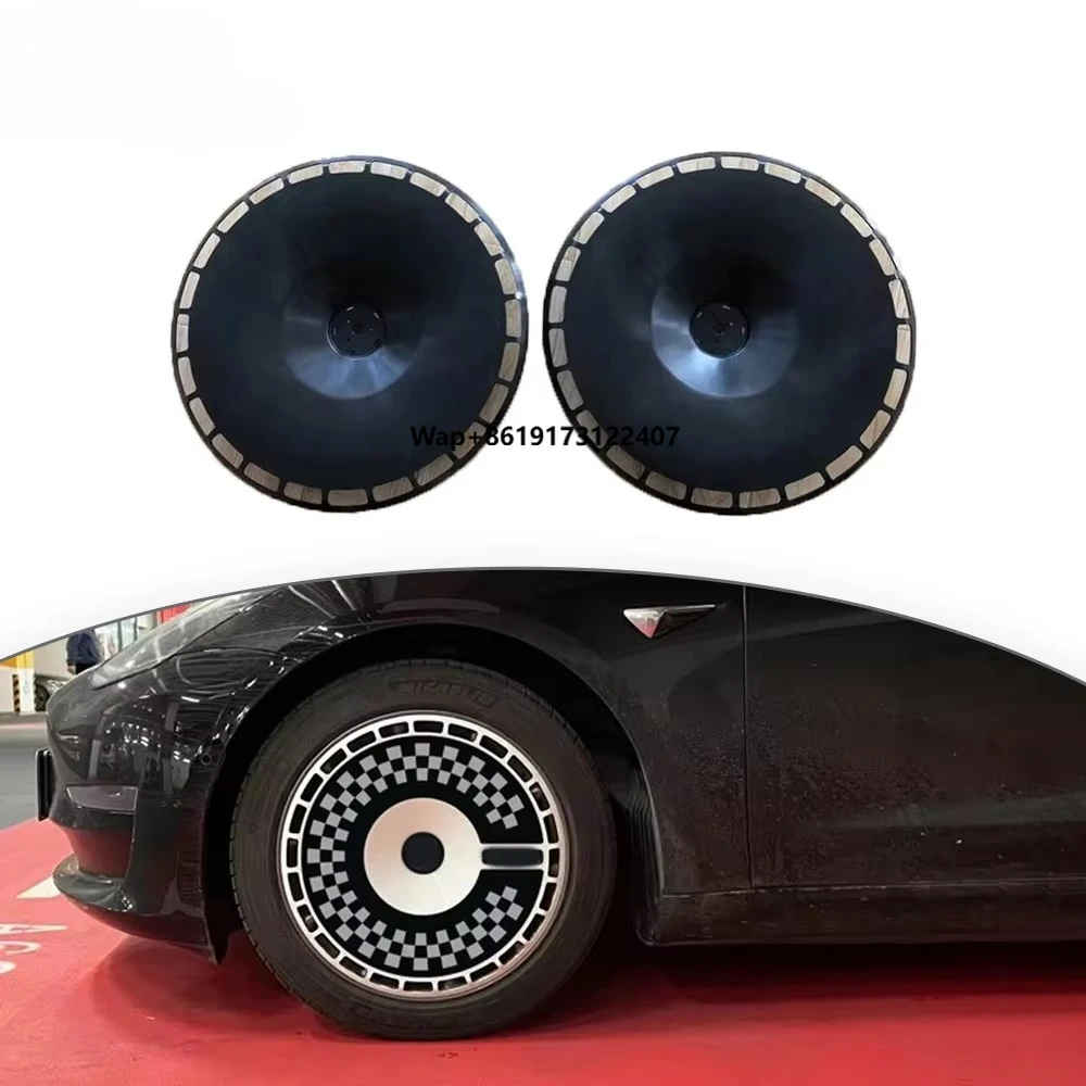 

Wheel Cover for All Year Model 3 Rim Cover with Sticker for Model 3 Wheel Covers Car Accessory Replacement Parts