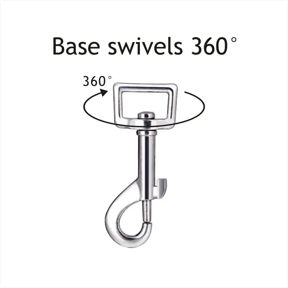 65mm 75mm Swivel Eye Bolt Snap Hooks Heavy Duty Dog Leash Clips Dog Leash Clasp Dog Leash Snaps Hooks Trigger Clip