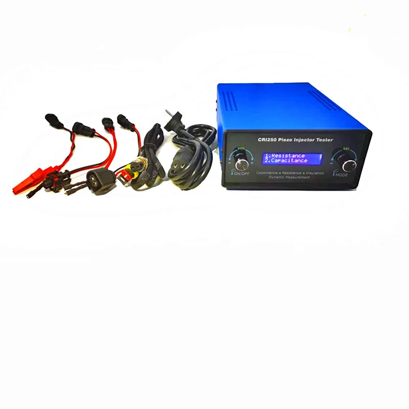 Ranlraka Aly AM-CRI250 Diesel Piezo Common Rail Injector LCR Pulse Tester Crystal Resistance Capacitance Insulation Dynamic Lift