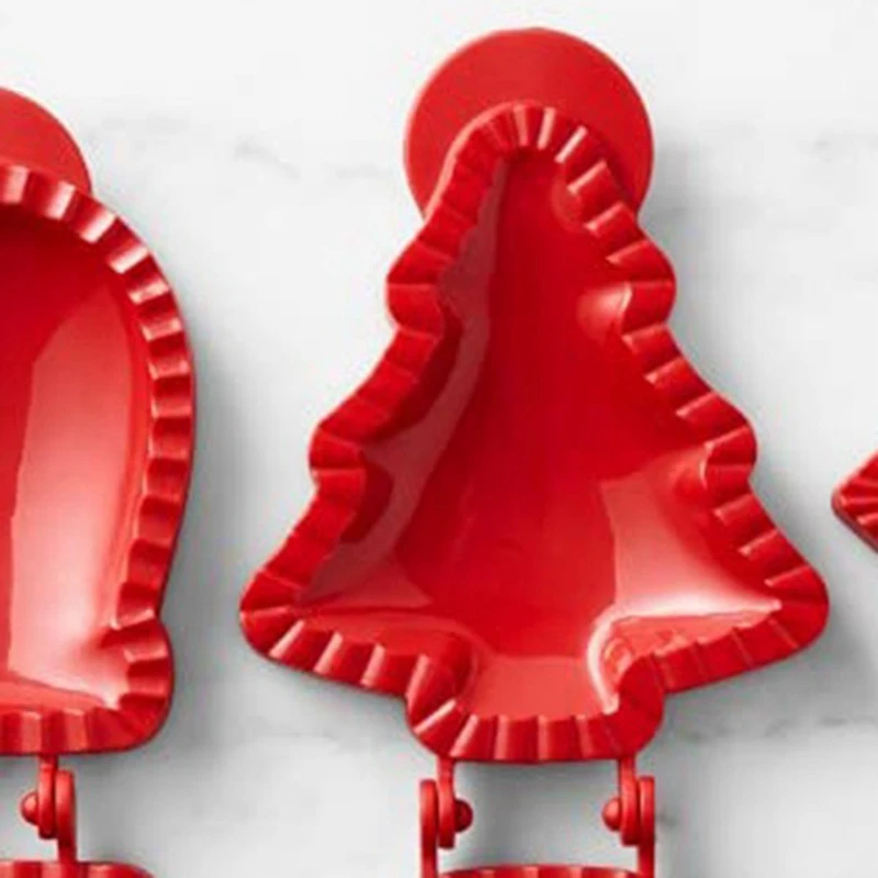 3PCS Hand Pie Molds For Baking Mini Pie Maker  For Christmas Party Baking Supplies Party Dough Presser Pocket Pie Molds
