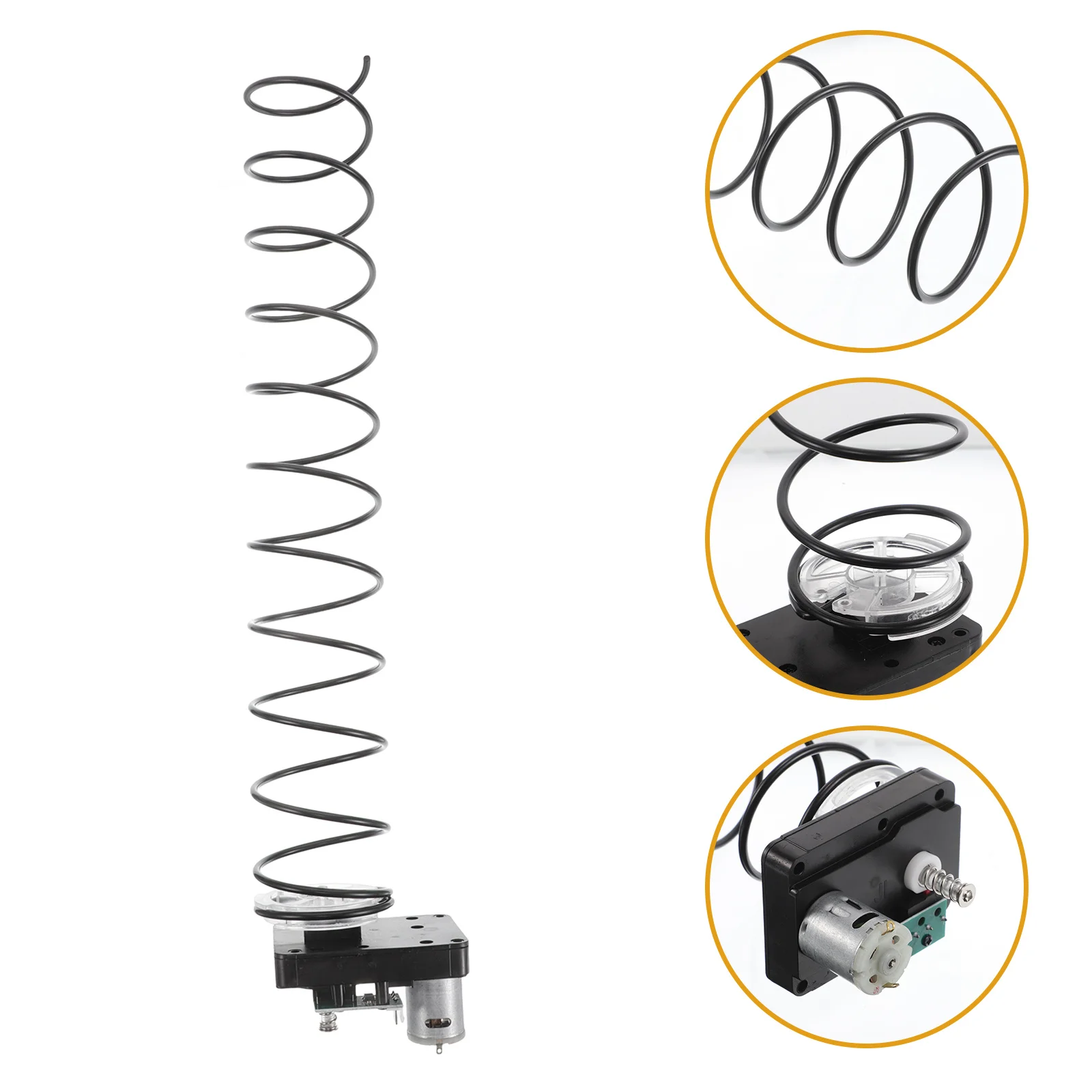 

Motor Spring Rod For Pinball Machine Game Console Repair Kit High Performance Electric Motor Wrench Set Drive Black