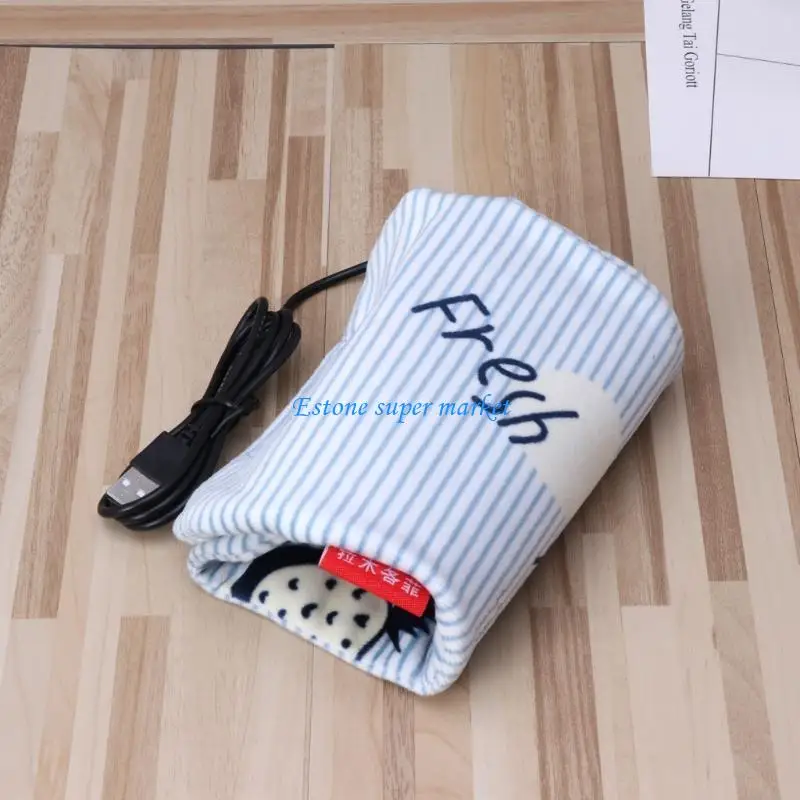 090B USB Scaldabiberon per allattamento per bambini Riscaldatore per biberon per il latte per custodia Isolamento termico