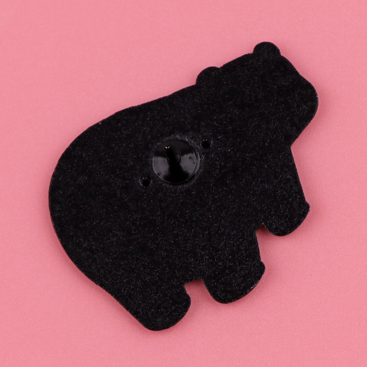 Cute Black Cat Enamel Pin Funny Bear Brooches for Women Men Lapel Pins Cartoon Badges Clothes Accessories Animal Jewelry Gifts