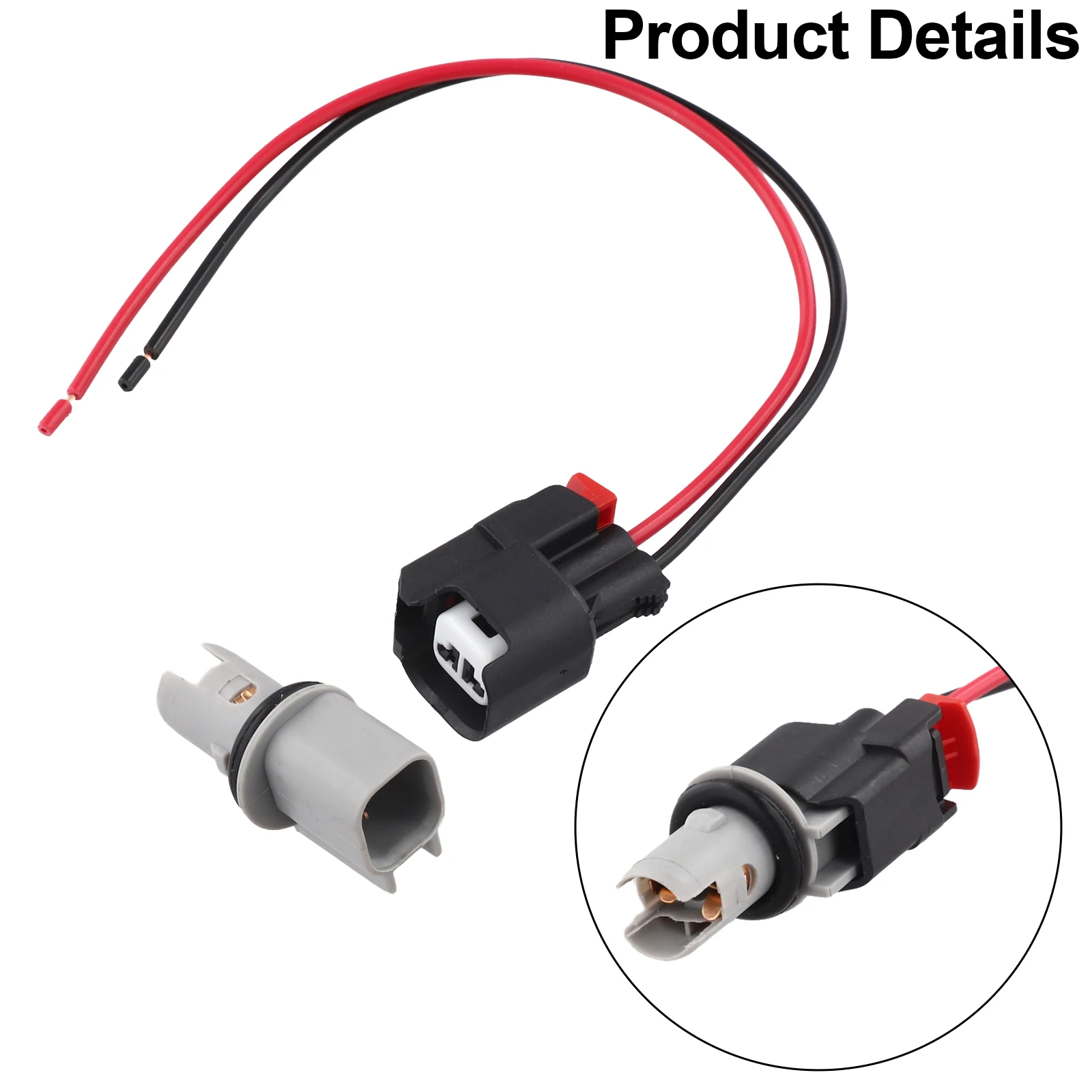 Replacement For Side Marker Light Lamp Socket Connector 55156754AA Fits For Jeep For Liberty 2002 to 2004 Models