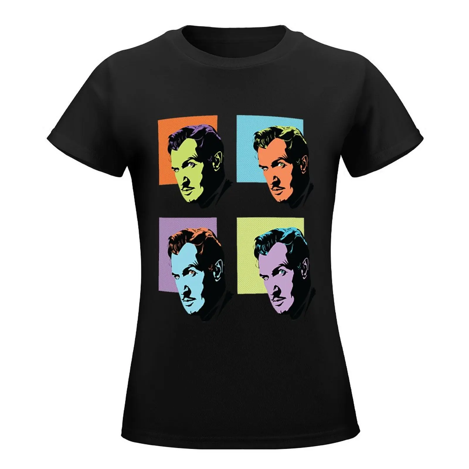 Vincent Price (Duplicates) T-Shirt hippie clothes kawaii clothes tees Women's cotton t-shirt