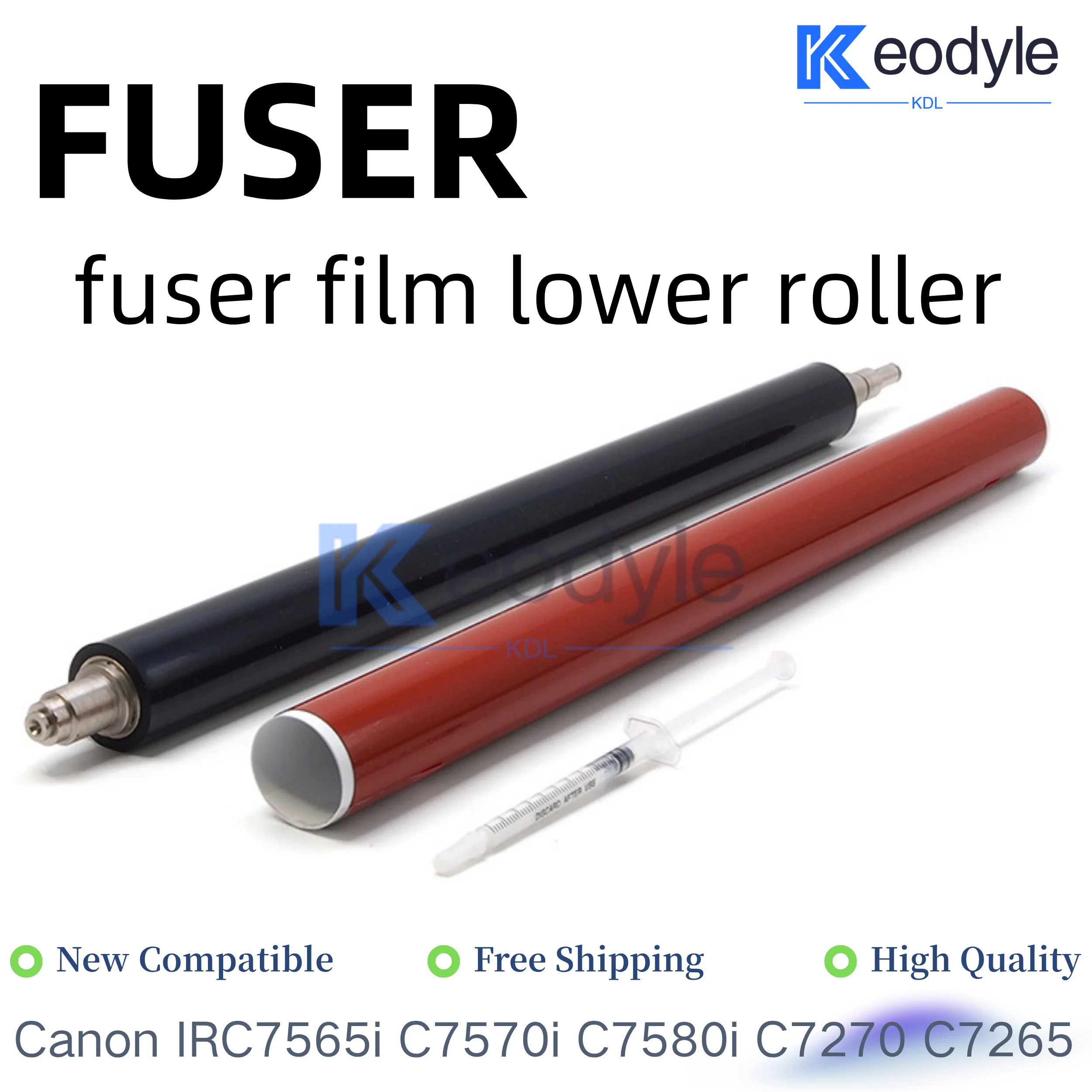 High Quality Fuser Film Lower Fuser Roller For Canon iR‑ADVANCE C7055 C7065 C7270 C7565i C7580i C9270PRO C9280PRO Copier Spare