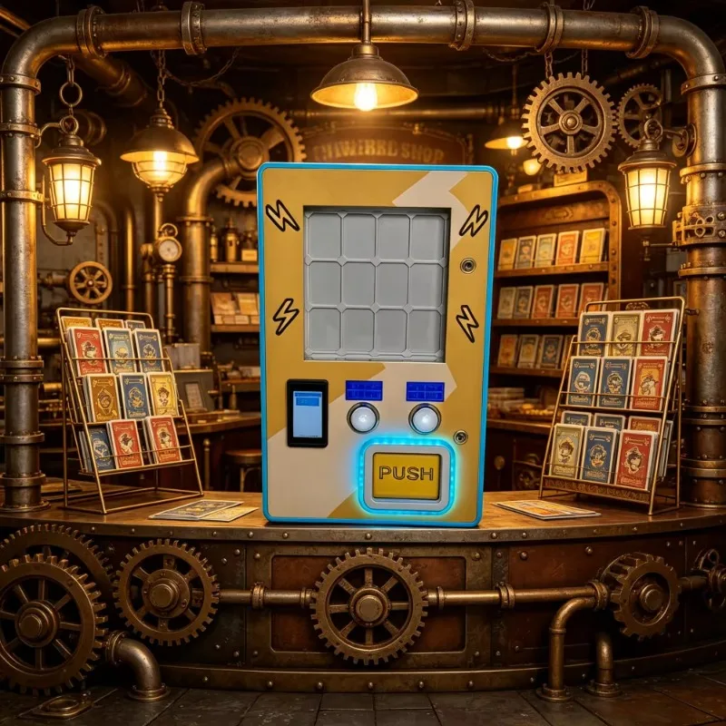 Custom card readers,  vending machines