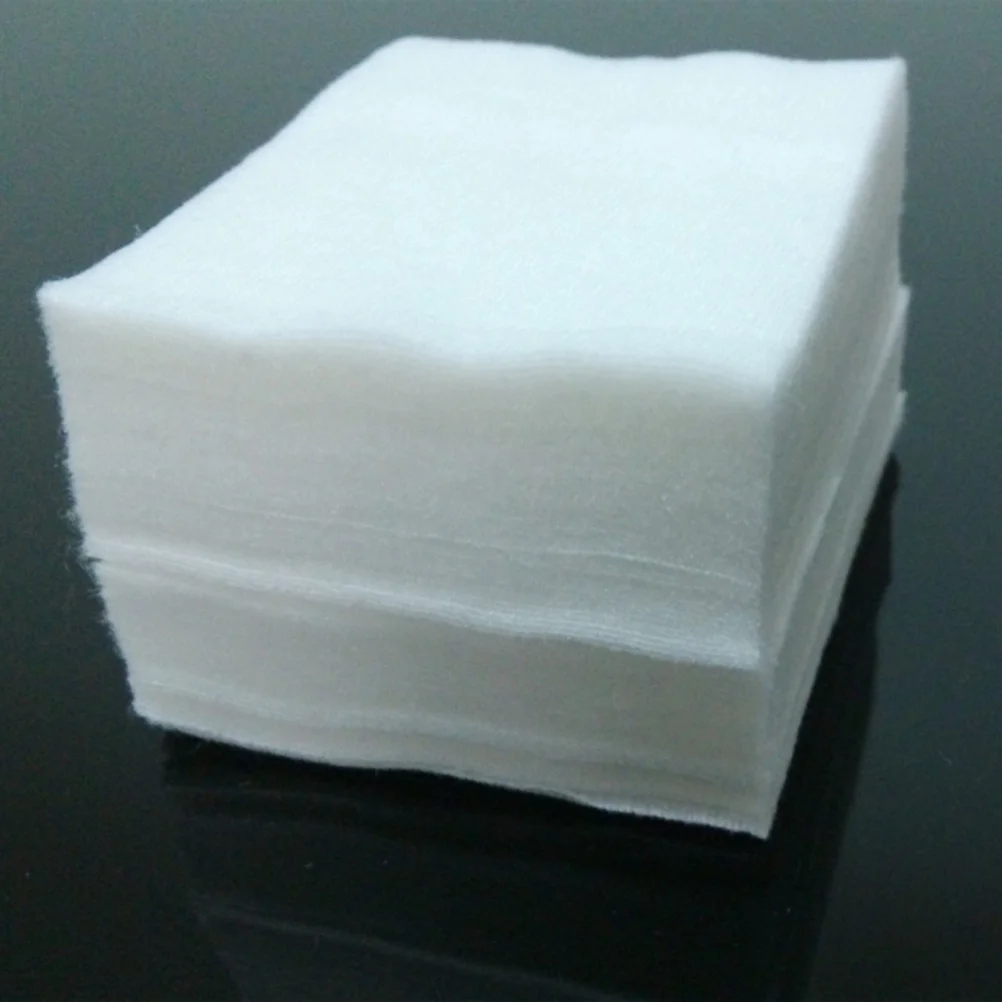 Tamponi di cotone per trucco da 400 pezzi Cuscinetti per pulizia viso usa e getta senza pelucchi in scatola per uso domestico in salone Strumenti per la cura della pelle struccante