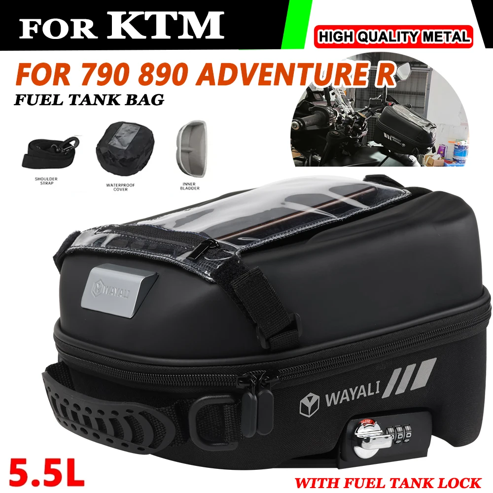 

Fuel Tank Bag for KTM 250ADV 390ADV 790ADV 890ADV 250 390 790 890 Adventure ADV L R Rally 2023 Navigation Packag Storage Bag